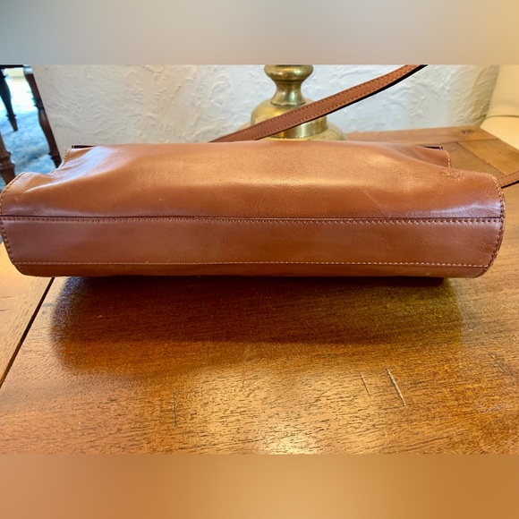 Tre Vero brown leather shoulder purse - Picture 5 of 12